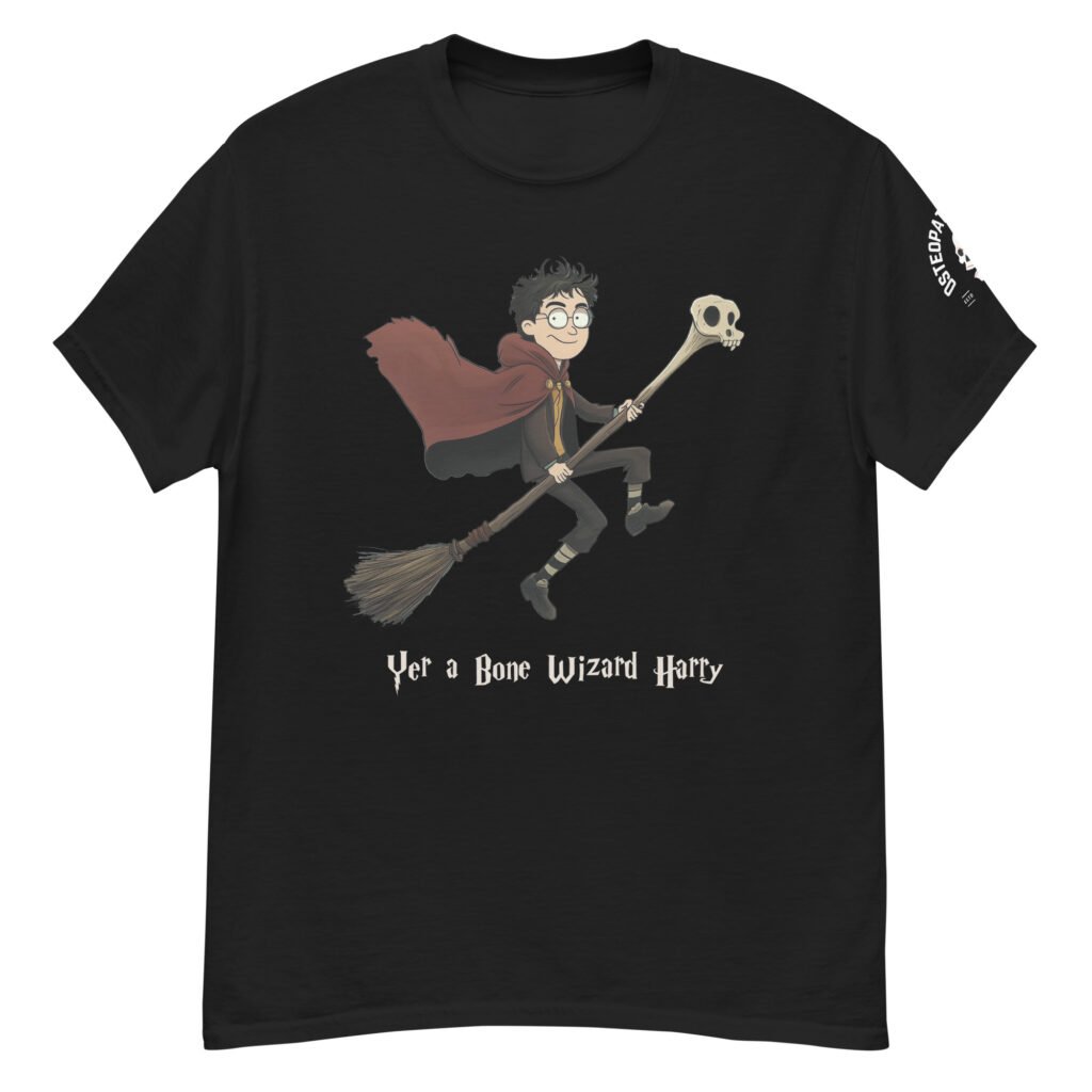 Bone Wizard Harry Tee - Image 3