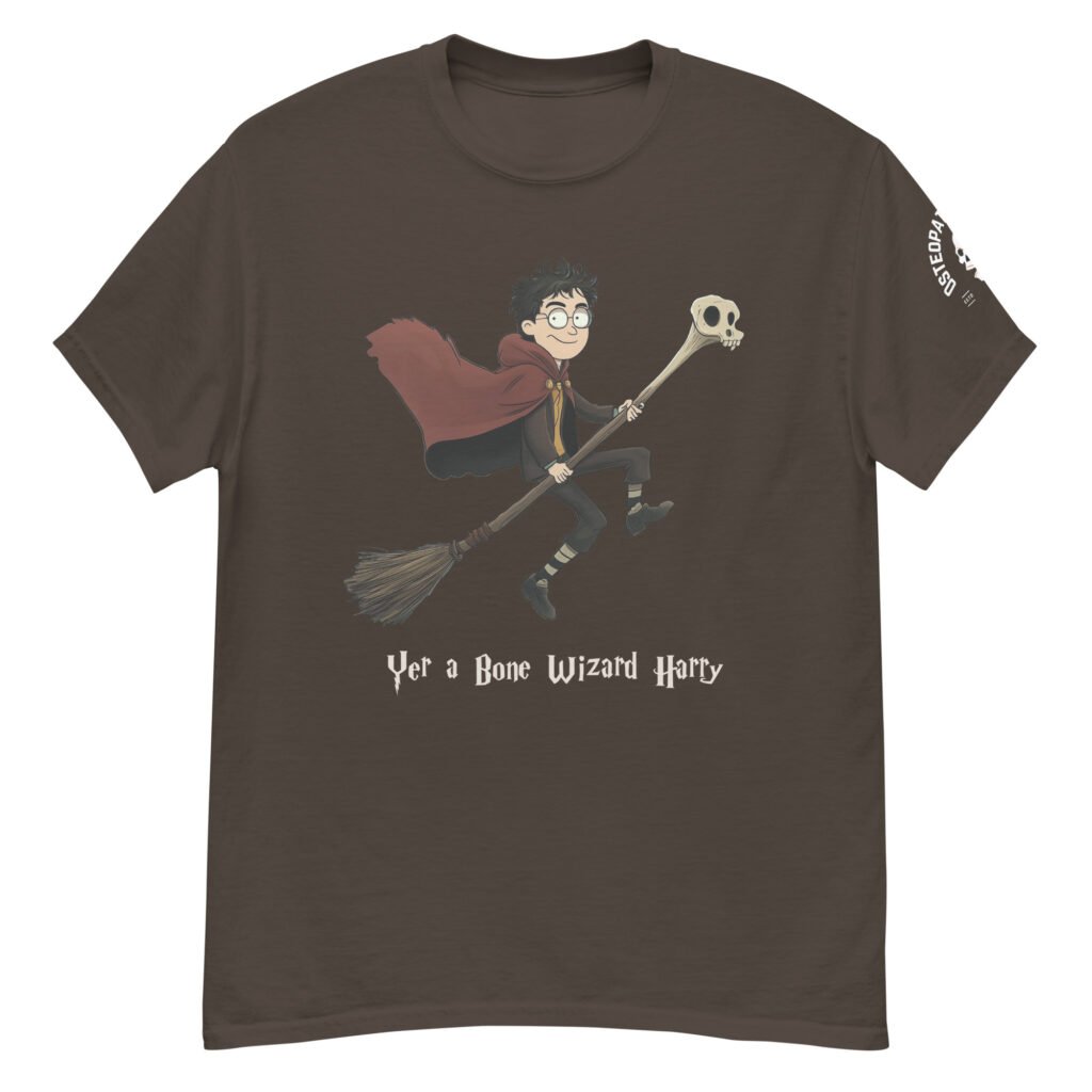 Bone Wizard Harry Tee - Image 4