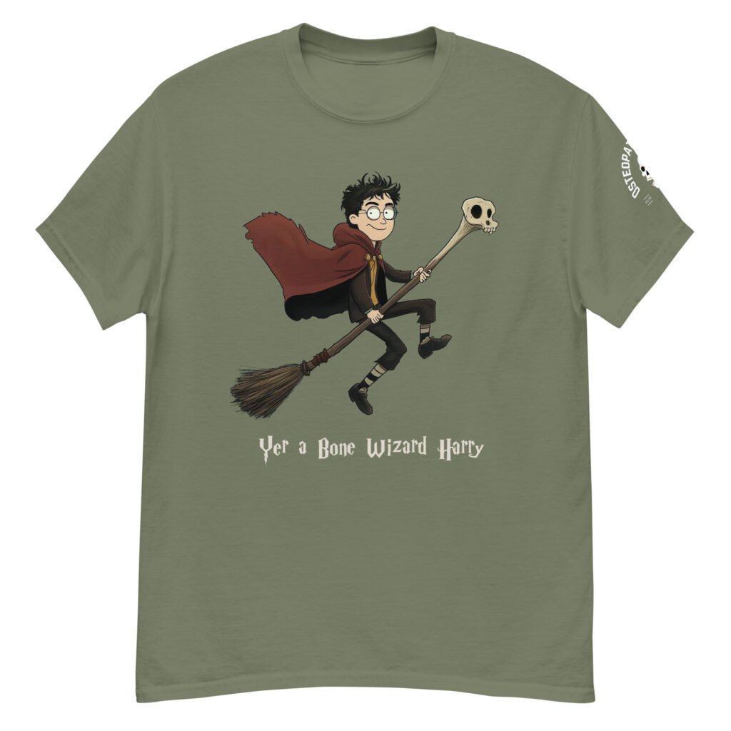 Bone Wizard Harry Tee - Image 5